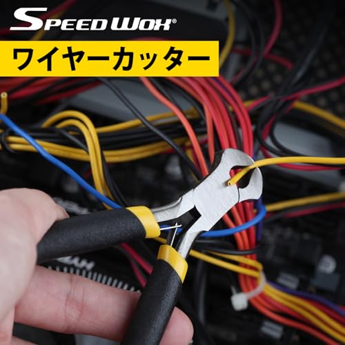 SPEEDWOX End Cutting Pliers Mini End Nippers 4 Inches Mini End Cutters Micro End Cutting Nippers Small Wire Cutter with Spring Fine Precision Professional Beading Tools for Pulling Nails Brads - Image 2
