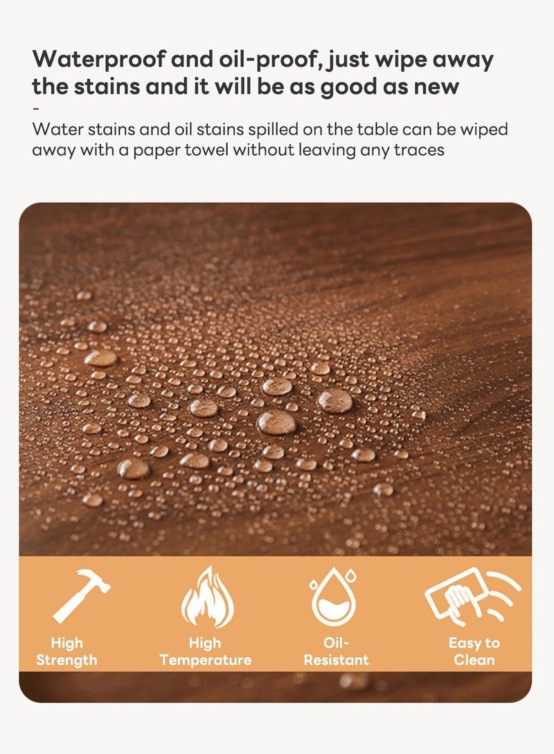 Sharpdo 2-Pack Wrought Iron Removable Solid Wood Metal Side Table - Image 5