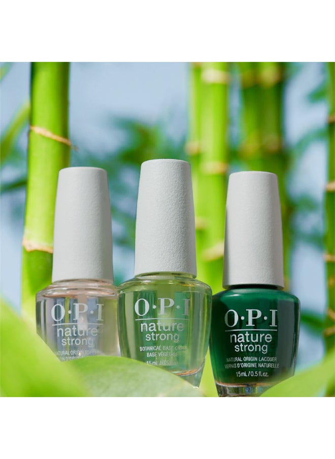 OPI - Nature Strong Nail Lacquer - Fortifying Botanical Base Coat, Clear, 15Ml - Image 1