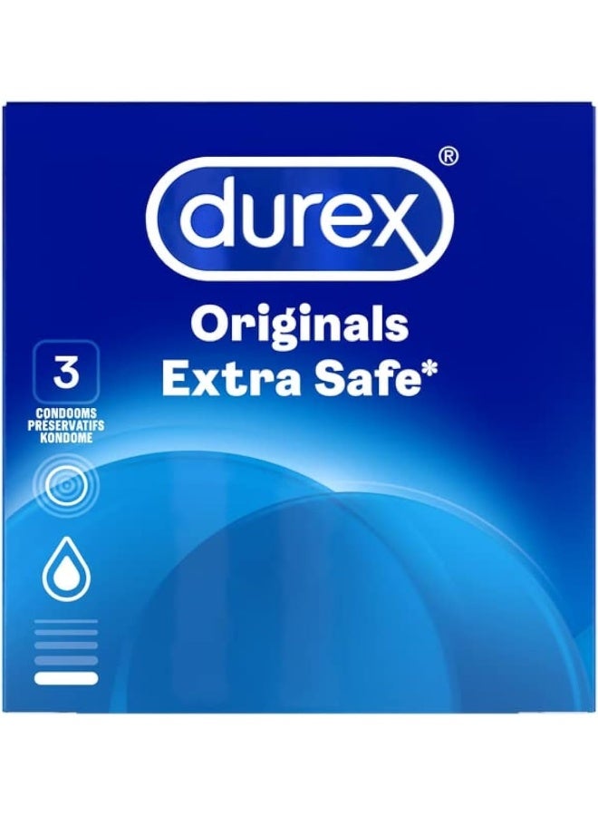 Durex Condoms Extra Safe 3s - Image 1