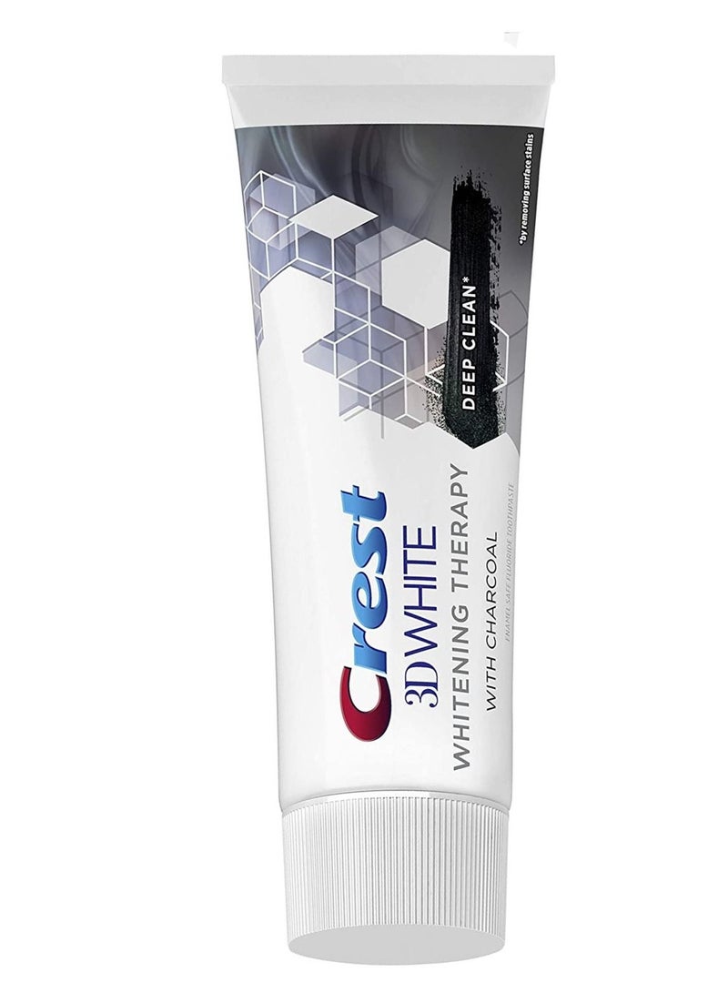 Crest 3D White Charcoal Whitening Therapy Toothpaste 75 ml
