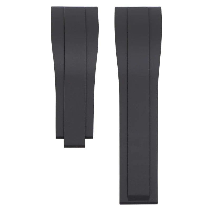 Bluejw Fashion Rubber Watch Strap for Rolex 20mm – Quick Release Replacement Band with High-End Buckle, Sports Style Silicone Watchband for Men and Women - Image 1