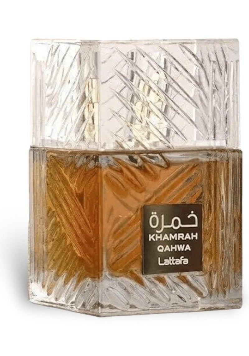 Lattafa KHAMRAH QAHWA Unisex Eau De Parfum by Lattafa 100ml - Image 1