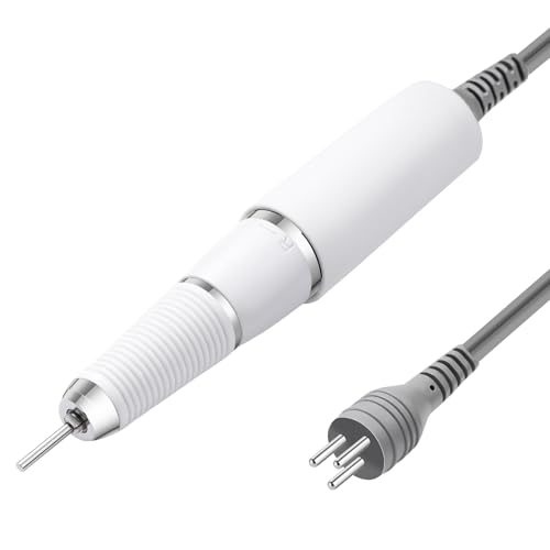 MAKARTT 30000RPM Electric Handpiece for Up200 Nail Drill Machine Professional E File 3 Pins White - Image 1