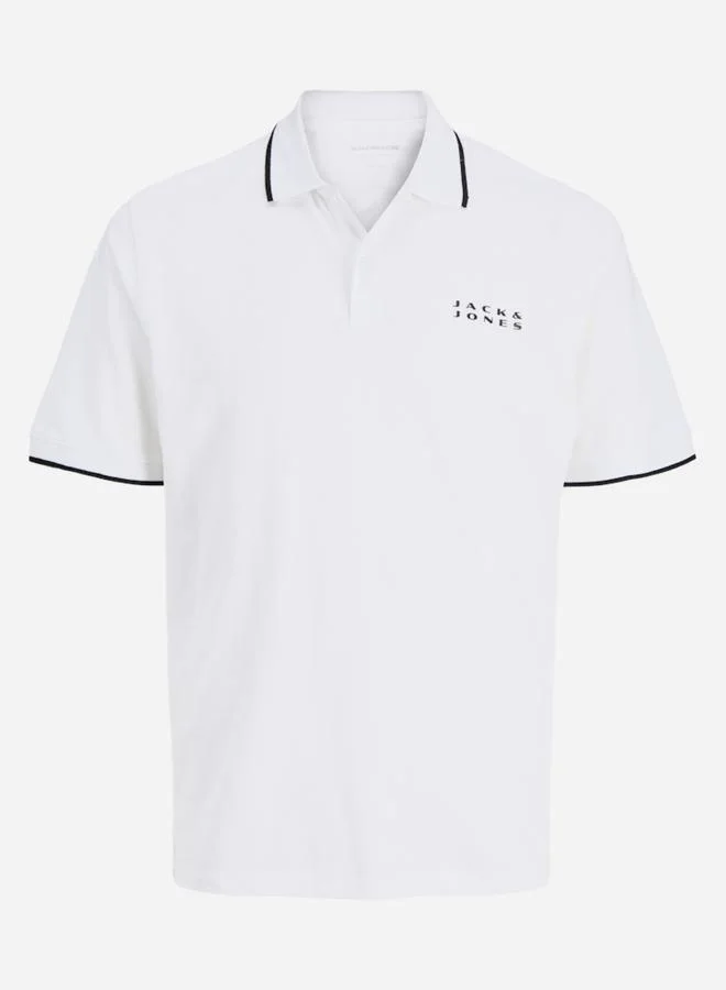 JACK & JONES Jack and Jones JCOSTANCE Tipping Detail Regular Polo