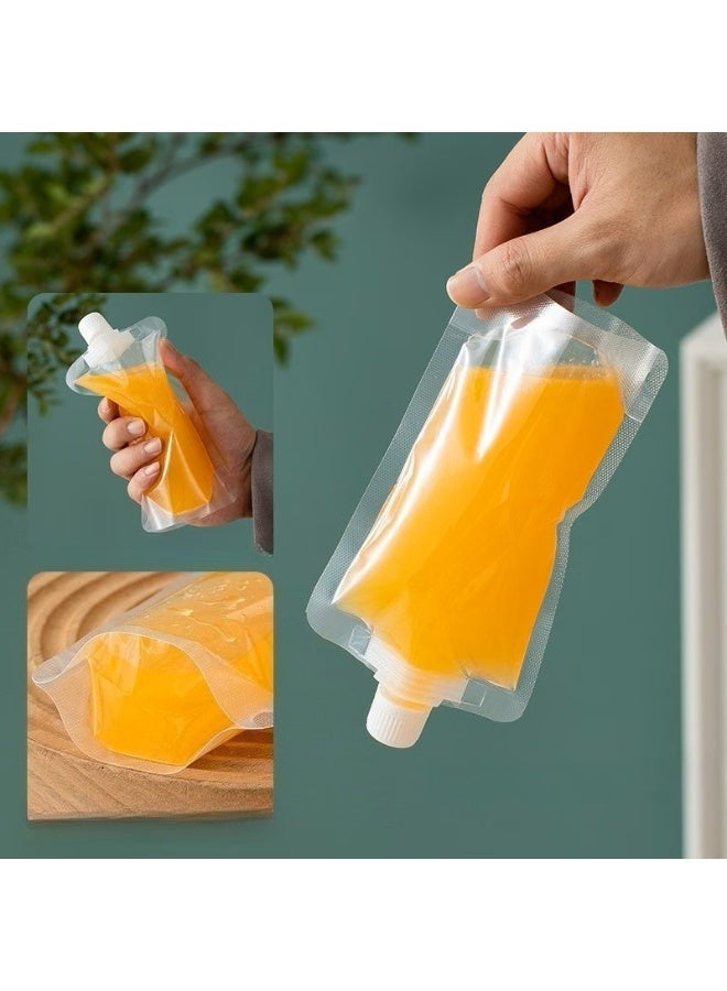 اب تو ديت  10أكياس سبوت شفافة لتعبئة السوائل الغذائية وعينات الكريمات - Image 1