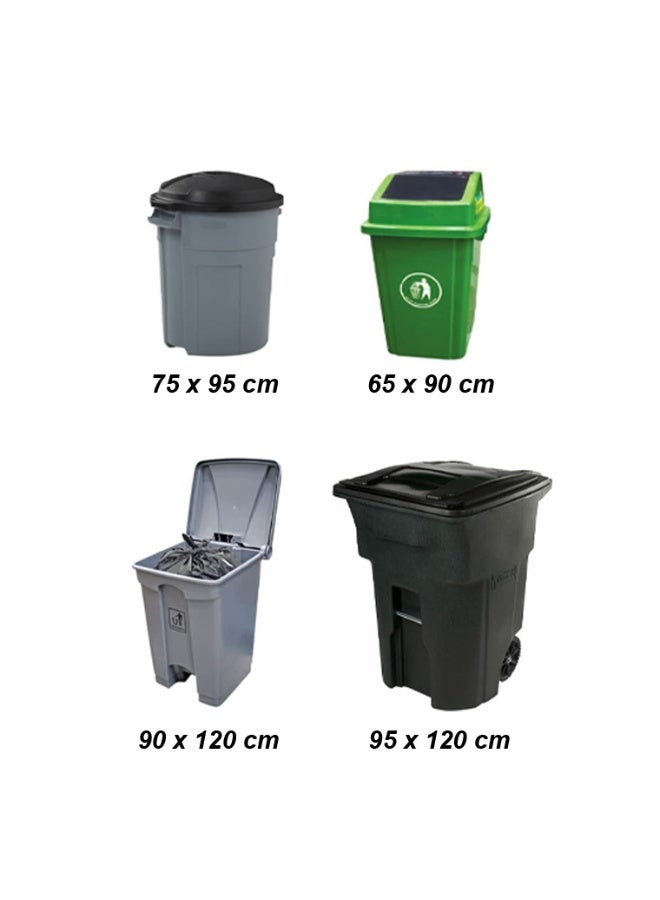 Garbage Bags | Trash Bags| 80 x 110cm | 12 bags - Image 3