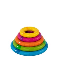 Fat Brain Toys Tinker Rings Baby Toys & Gifts For Ages 2 To 3  - Image 1