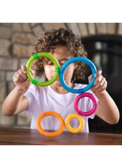 Fat Brain Toys Tinker Rings Baby Toys & Gifts For Ages 2 To 3  - Image 2