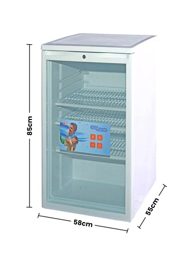 SUPER GENERAL Single Door Chiller 133 L SGSC137 White - Image 2