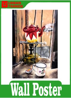 URBANTRANDS Old Times Themed Wall Art Painting Poster  - Image 1