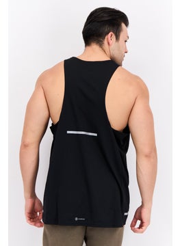Adidas Men Sportswear Fit Sleeveless Training Vest, Black  - Image 3