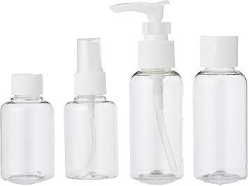 Status Travel Bottle Set 10 Travel Water Bottles 20 x 80ml 2 x 50ml 2 x 10ml STBS10PCX8 - Image 1