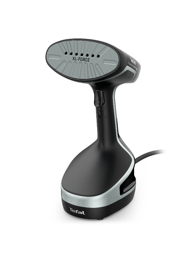 TEFAL Access Steam Force, Handheld Garment Steamer, 200 ml, Black & Silver, 2000 Watts, DT8230G0 200 ml 2000 W DT8230G0 Black - Image 2