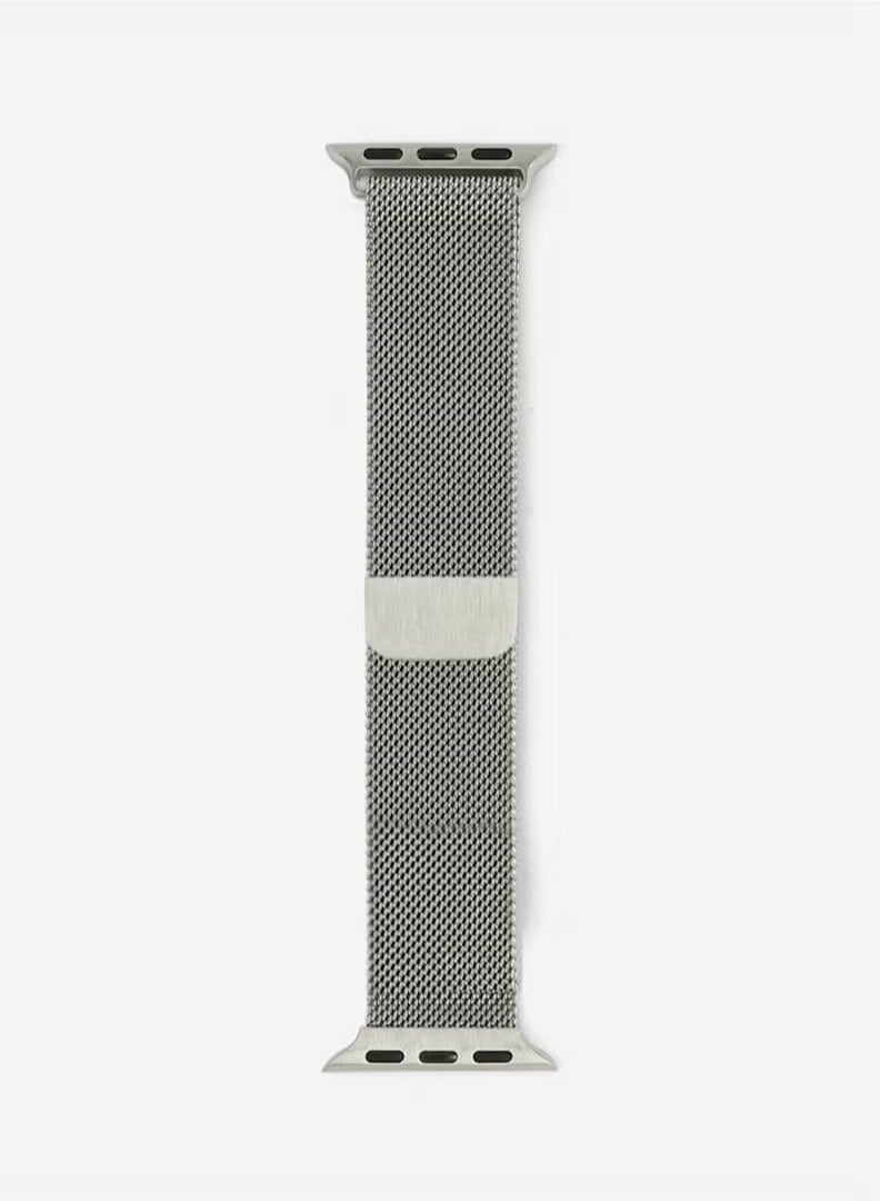 JAJEEK Apple Watchband 42mm 44mm 45mm 49mm Milanese Apple Watch Strap - Premium Stainless Steel Adjustable Mesh Strap for Apple Watch Series 1-8 & SE, Elegant and Durable Design, Perfect for Men & Women, Comfortable Fit for All-Day Wear - Image 2