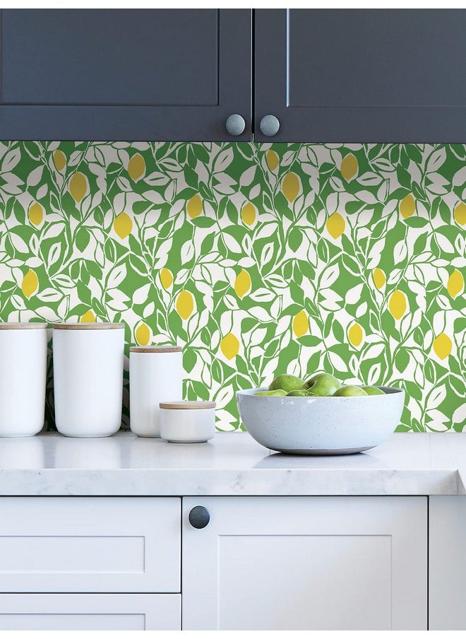 NuWallpaper Green Meyer Peel & Stick Wallpaper  - Image 5