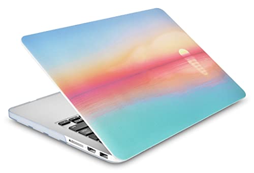 KECC Compatible with MacBook Air 13 inch Case 2026 2025 2024-2022 Release M5 M4 M3 M2 Chip A3449 A3240 A3113 A2681 Plastic Hard Shell for MacBook Air 13.6 inch + Keyboard Cover, Sunset - Image 3