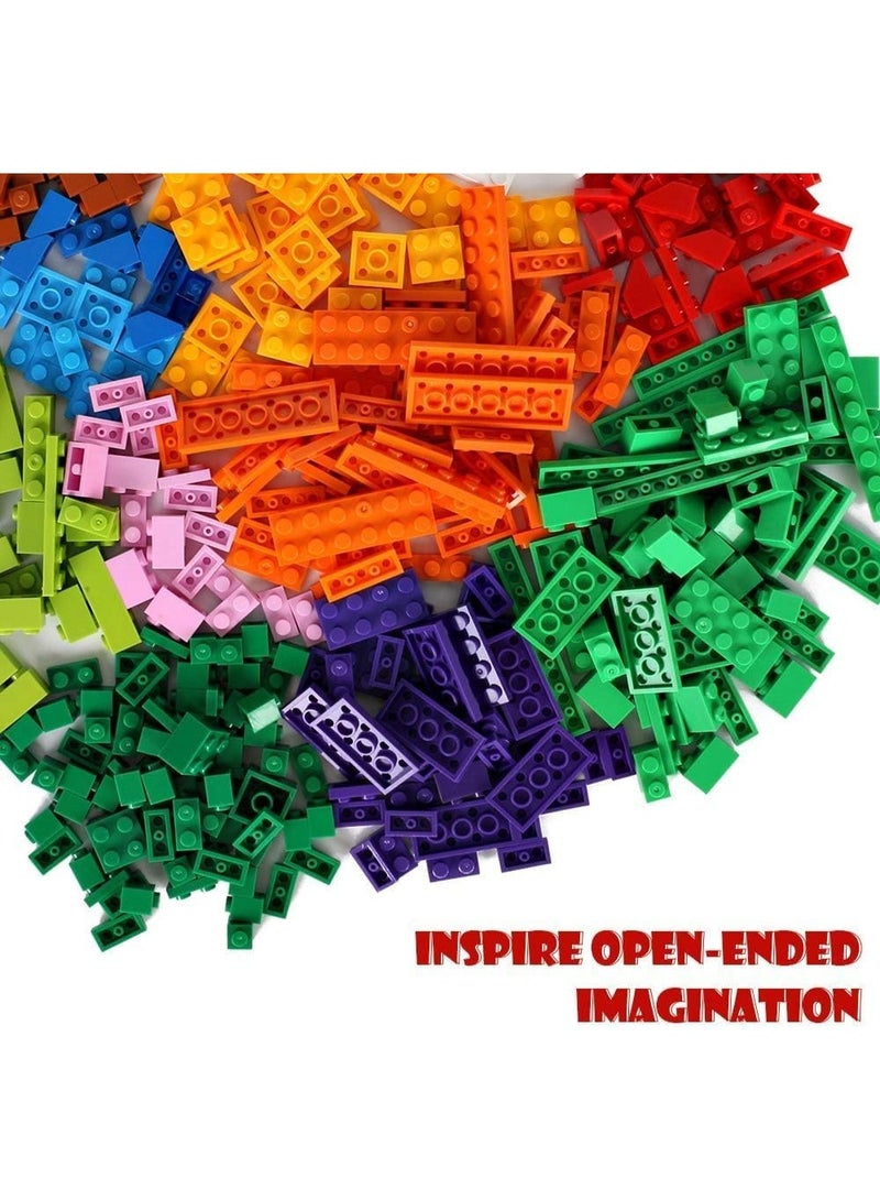 Lekebaby Classic 1500 Pieces Building Bricks Kit Basic Brick Set Classic Colors for Kids Creative Play, Compatible with All Major Brands, Gifts Educational Toy for Boys Girls 6 Years Old and Up - Image 4