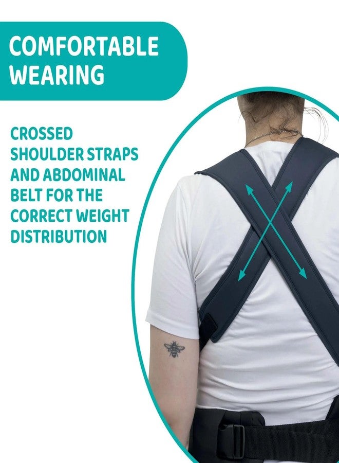 Chicco Skin Fit Baby Carrier Blue Passion | Easy to Wear & Fit | Parent & Front Facing | Easy to Pack & Store | Up to 9 kgs - Image 5