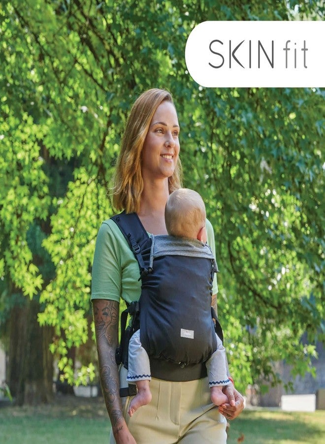 Chicco Skin Fit Baby Carrier Blue Passion | Easy to Wear & Fit | Parent & Front Facing | Easy to Pack & Store | Up to 9 kgs - Image 1