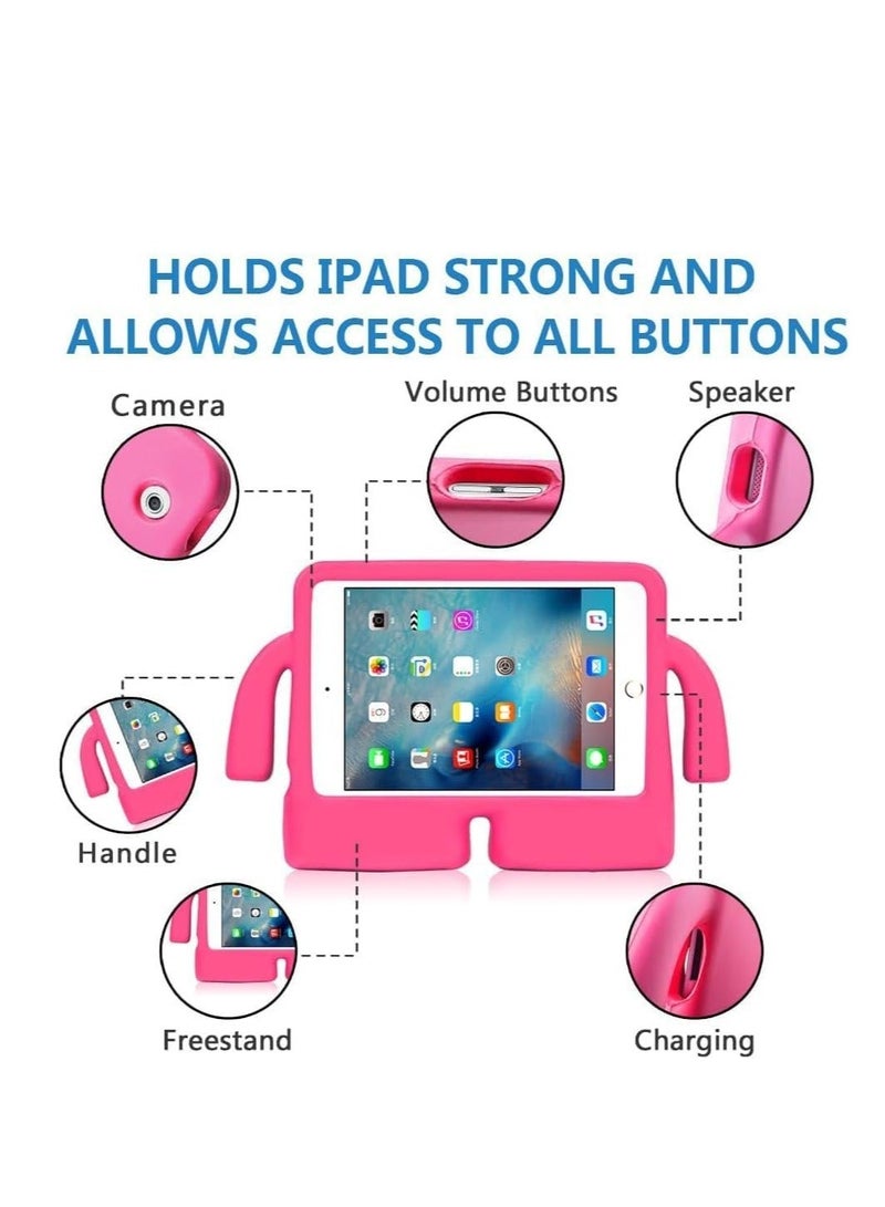 MUNTAQI Speck Case And Cover Compatible With IPAD MINI-6 Shock Absorption, Precise Fit, Soft and Grippy, Scratch Resistance, Easy to Clean, All-Around Protection - Pink - Image 4