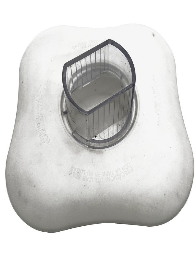 WuYan Replacement 5 Cup Clover Shape Plastic Blender Jar Assembly With Blade, Gasket, Base, Lid，Compatible with Oster Classic Series Blender and Osterizer blender (white lid+ blade set, Plastic) - Image 4