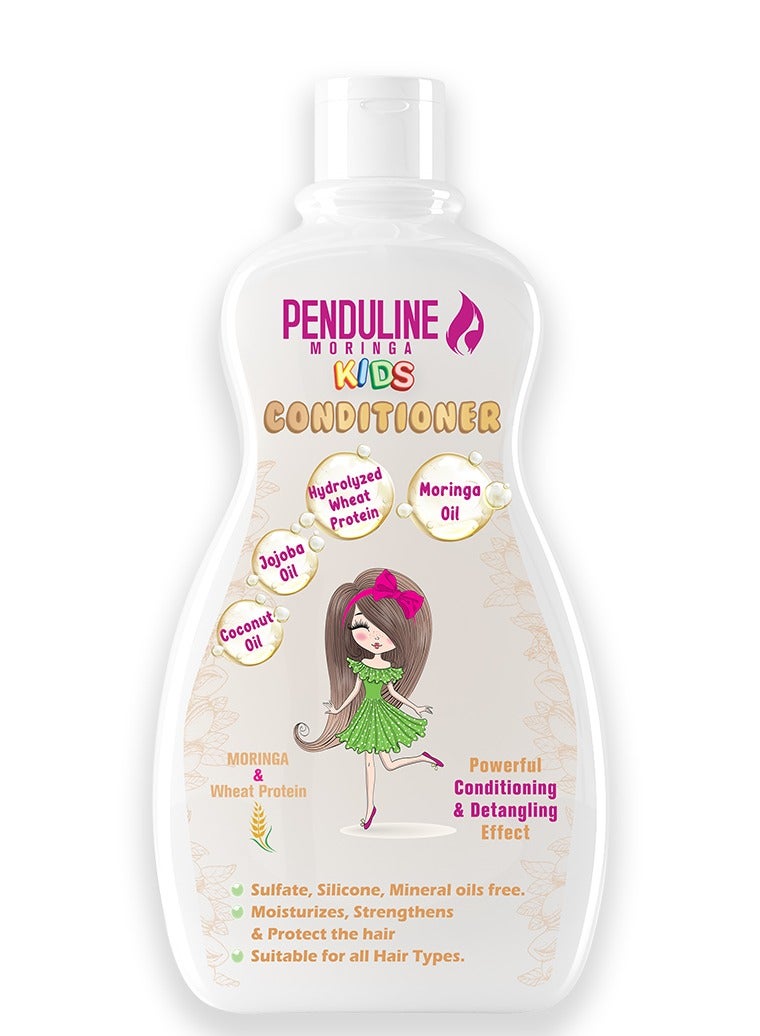 Penduline Moringa Kids Conditioner | Shea Butter  | Gentle Cleansing & Frizz Control |Nourishing & Moisturizing |for Silky & Oily hair |300 Ml - Image 1
