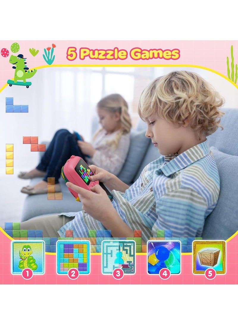 BlueFire Kids Camera Instant Print – Dinosaur-Shaped 12MP Digital Camera with 2.4" IPS Screen, 1080P HD Video, 32GB Memory, Built-in Games & Music Player – Perfect Christmas Birthday Gift for Boys & Girls Ages 3-12 - Image 2