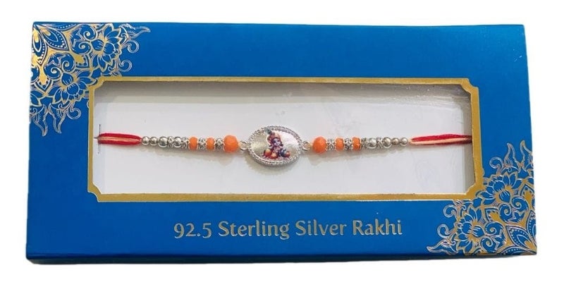 BANDHAN 925 SILVER RAKHI KHUSHBOO JEWELES - Image 1