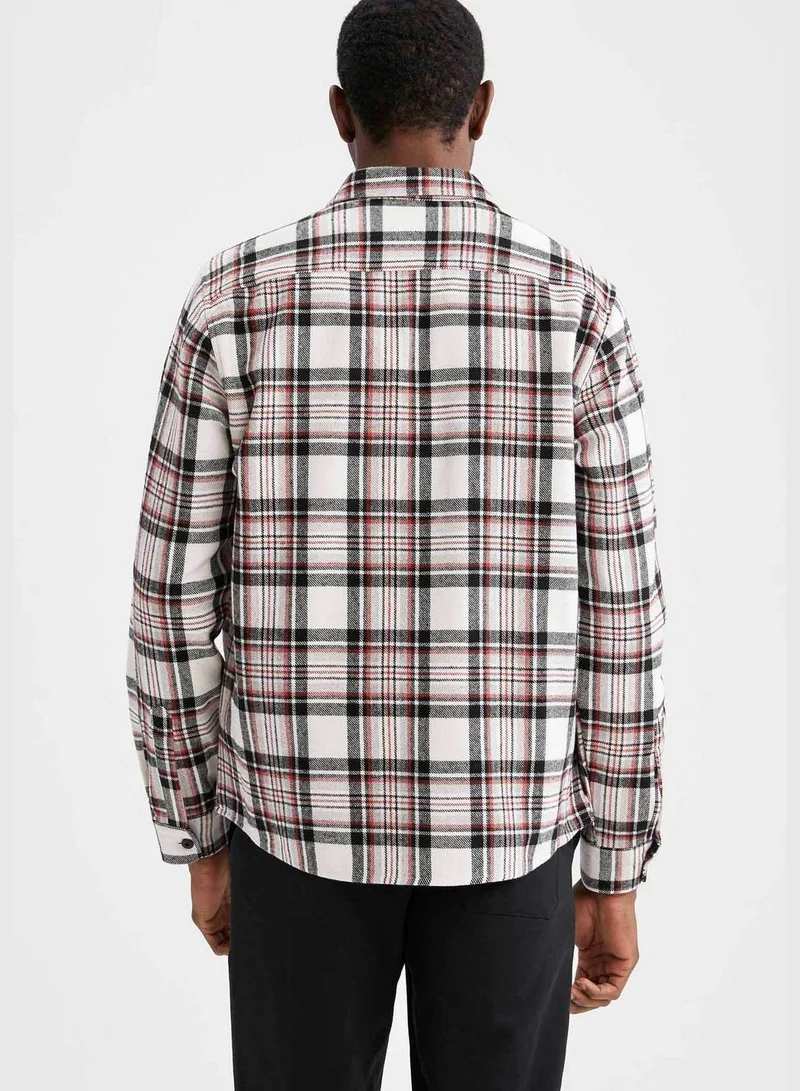 DeFacto Regular Fit Check Patterned Shirt