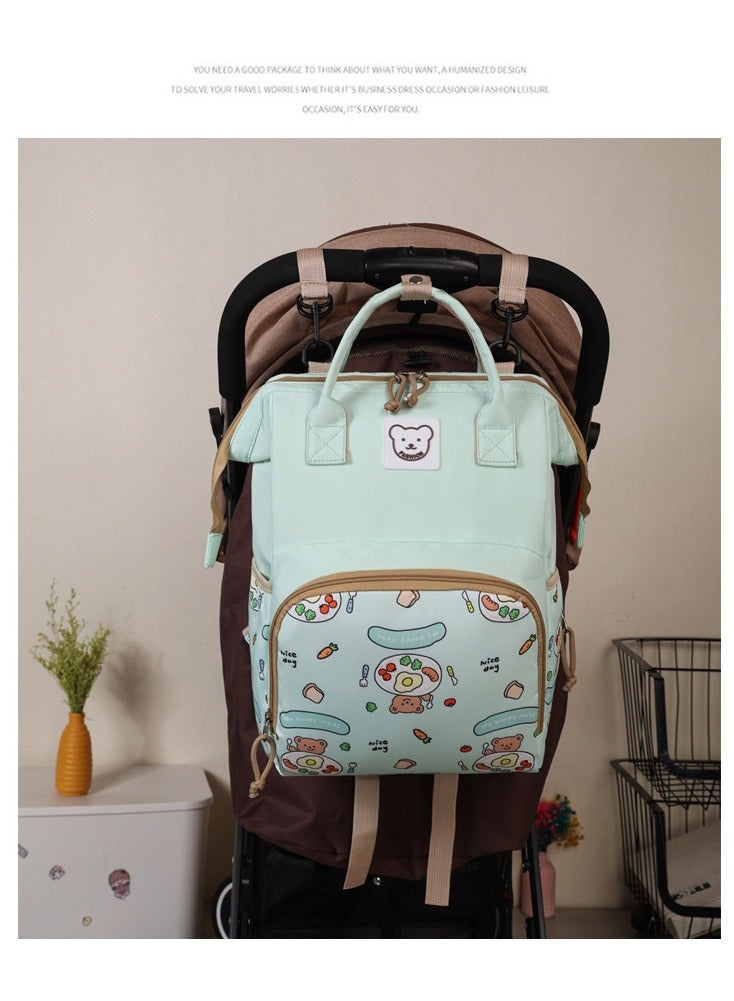 Multi-Functional Large-Capacity Diaper Bag – Mommy Tote Bag for Baby Essentials, Travel Handbag for Moms - Image 4