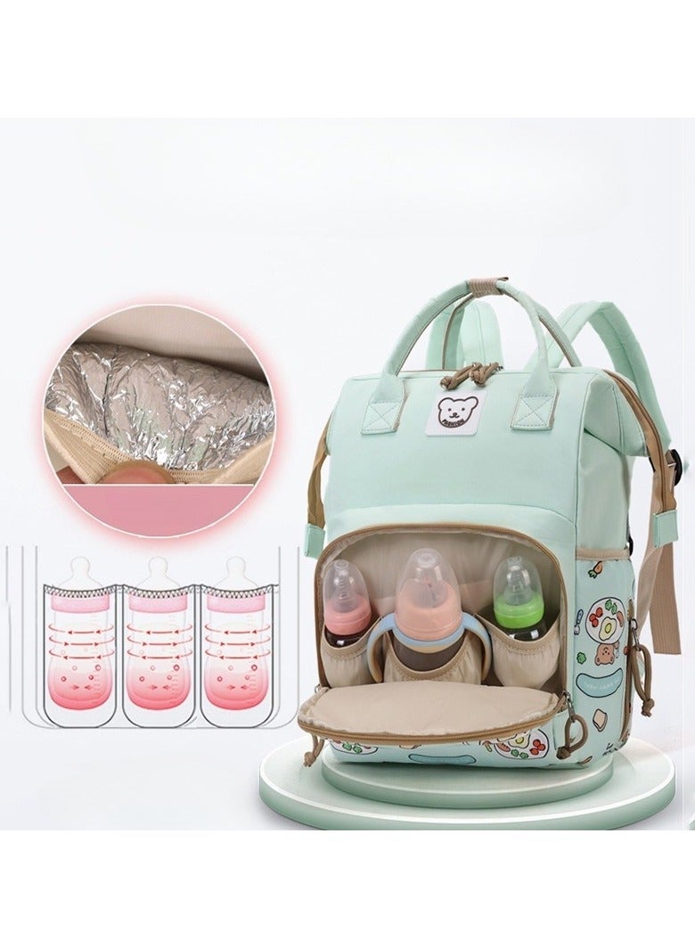 Multi-Functional Large-Capacity Diaper Bag – Mommy Tote Bag for Baby Essentials, Travel Handbag for Moms - Image 2