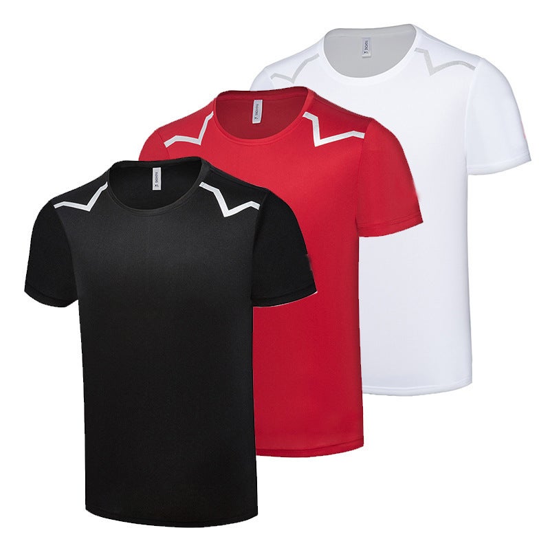 Chinese Team Short-Sleeved T-Shirt Men'S And Women'S Summer Group Round Neck Martial Arts Swimming Fitness Trainer Clothing National Clothing Printed - Image 2