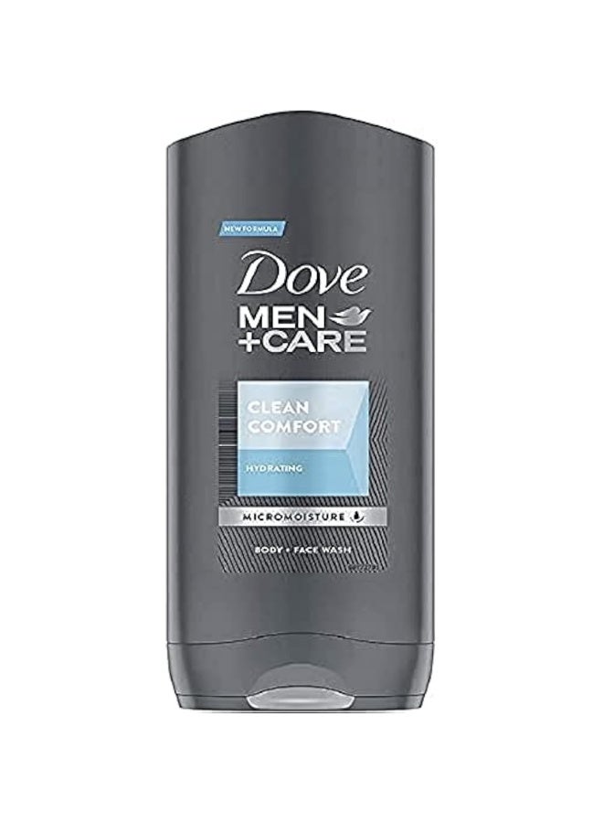 Dove غسول الجسم للرجال + العناية بالراحة النظيفة 400 مل