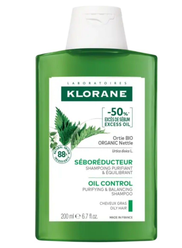 كلوران شامبو كلوران بخلاصة نبات القراص لتنظيم إفراز الدهون للشعر الدهني 200 مل - Image 1