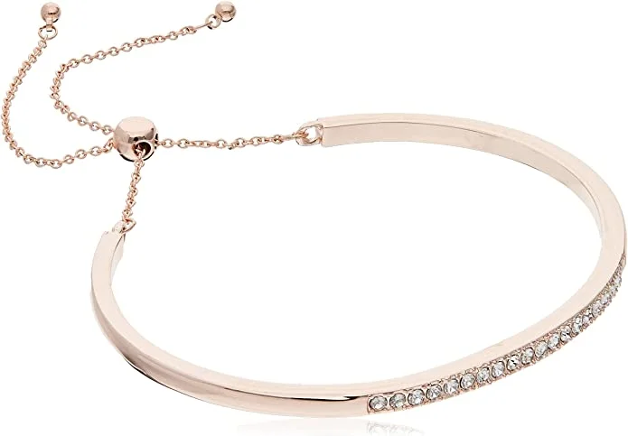 Buckley London  BUCKLEY LONDON IMI ROSE GOLD SPARKLE CHANNEL BANGLE for Women | Best Price UAE