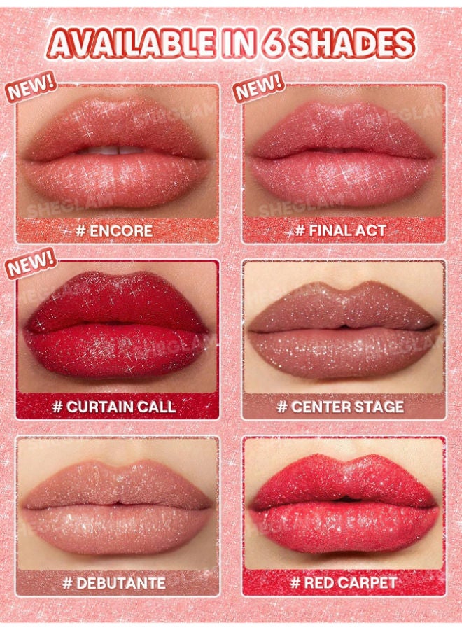 شيجلام Lip Dazzler Glitter Kit Curtain Call - Image 3