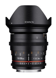 Rokinon 20mm T1.9 Cine DS AS ED UMC Wide Angle Cine Lens for Canon EF  - Image 1