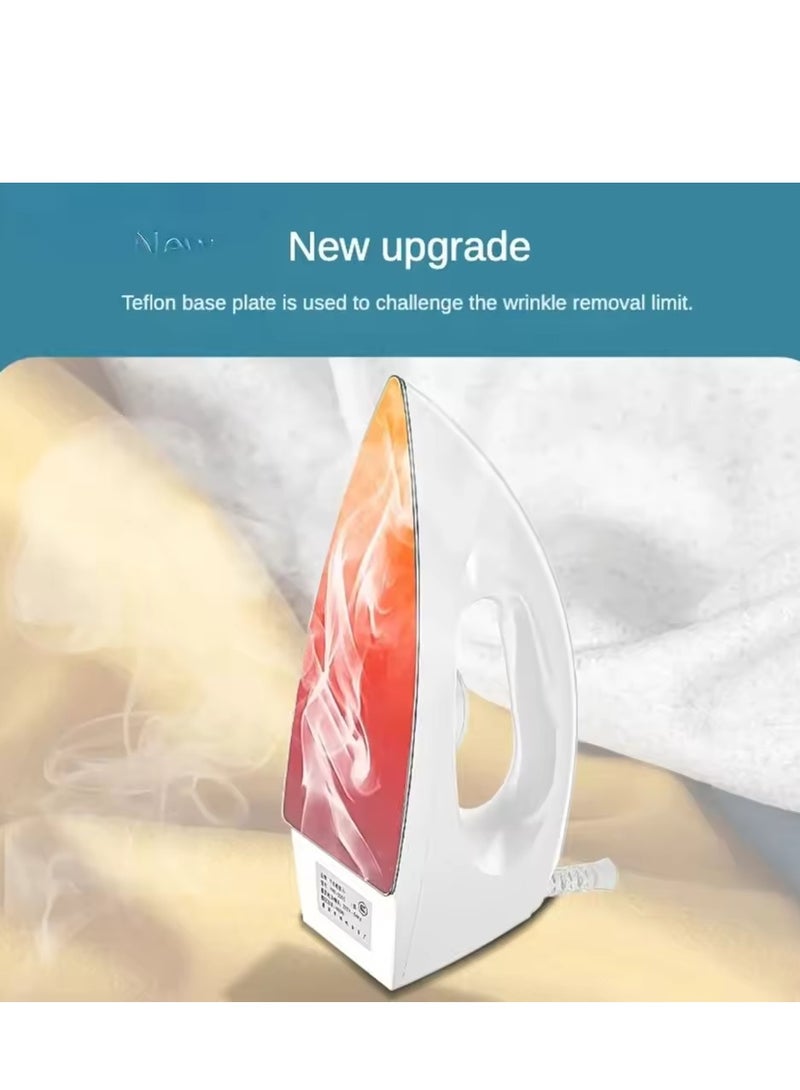 Effortless and Powerful Dry Iron with Hot Drilling Feature for Travel Versatile 1000W Iron with 5 Gear Settings for Flawless 2003（White）  - Image 5