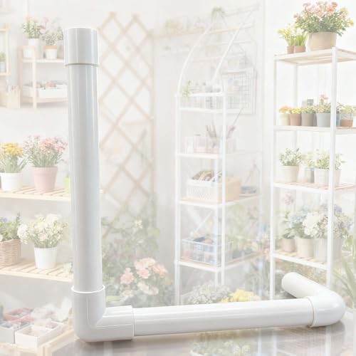 YSIL 1" PVC Pipe 1FT Long Sch40 Furniture Grade for Home,Farm,Garden,Workshop White 6 Pack - Image 3