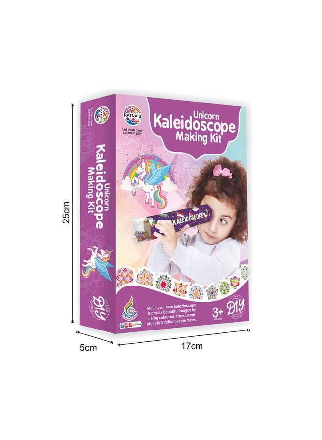 راتاناز مجموعة صنع منظار أحادي القرن من راتنا، اصنعها بنفسك، لإنشاء أنماط جميلة، وهدايا عيد ميلاد تعليمية ممتعة للأطفال من سن 3 سنوات فما فوق - Image 4