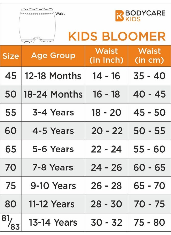 Bodycare - BODYCARE Kids Unisex Bloomer Underwear 100% Cotton Multicolor Soft Comfortable | Skin Friendly | Innerwear | Pack of 6 (KIA335-PK006_P6) (Color & Print May Vary) - Image 1