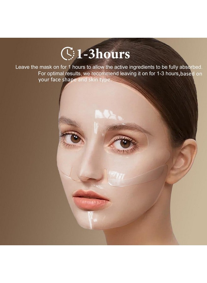 ISTON 6 Pack Bio-Collagen Real Deep Anti Wrinkle Lifting Mask,Overynight Hydrating Face Mask For All Skin Types -Pore Minimizing,Elasticity Enhancing,Firming,Moisturizing - Image 4