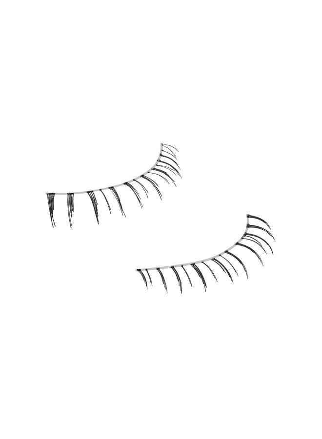 Dorisue Natural Lower Lashes Brown color Lightweight Bottom Eyelashes 10 Pairs lashes pack (Brown) - Image 2