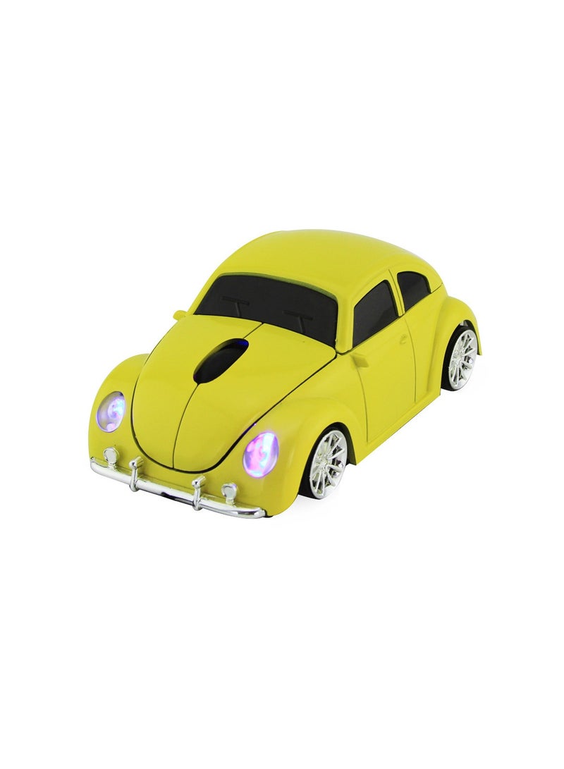 general Car Wireless Mouse - 2.4GHz Sporty Car Shape Optical Mouse with USB Receiver, Ergonomic and Cool Wireless Mouse for PC/Laptop/Mac/Computer Gaming