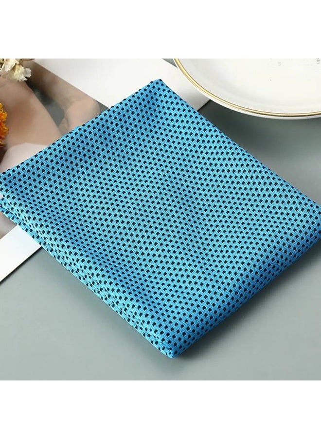 Outdoor Sports Microfiber Cooling Towel, 100 cm 30 cm, Lightweight, Multi-Functional for Gym Running Camping - Image 4