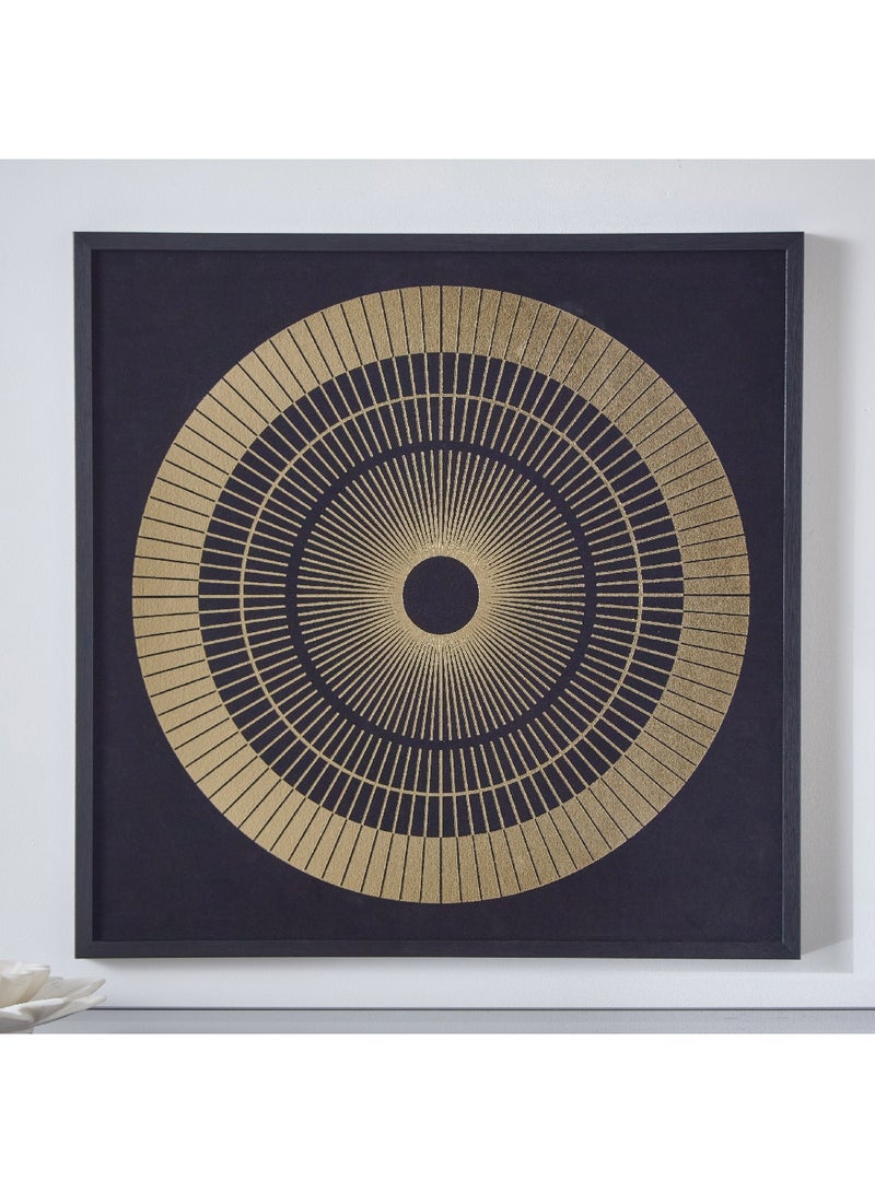 Home Box Sonet Framed Canvas With Foil 60 x 60 x 2.5 cm  - Image 2