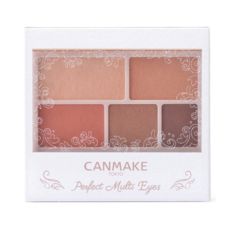 CANMAKE Perfect Multi Eyes 5Color Eyeshadow Palette 011 oz 33 g 03 Antique Terracotta