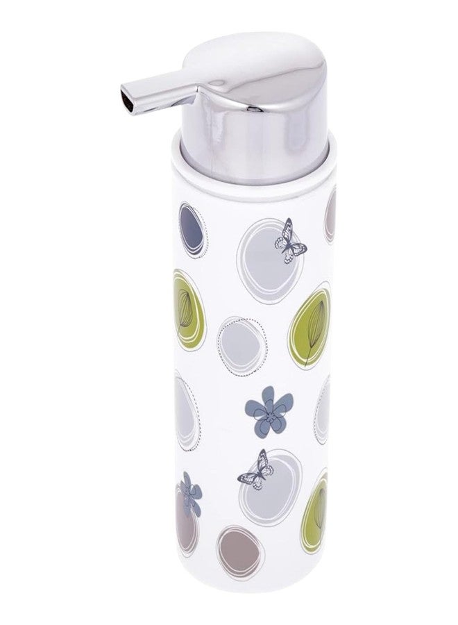 Kookee Ceramic Soap Dispenser – Elegant Refillable Pump Bottle for Bathroom & Kitchen | Stylish Design for Hand Soap, Lotion & More, (Set of 1) (08153-SD) - Image 1