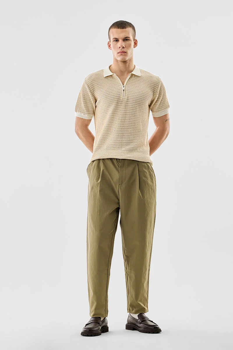 SNITCH Olive Baggy Trousers